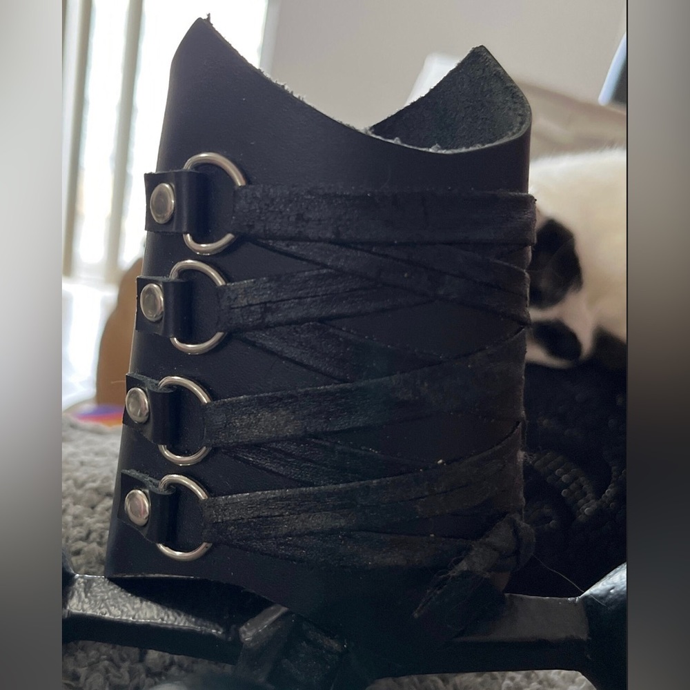 Black Punk Cuff - Picture 2 of 3